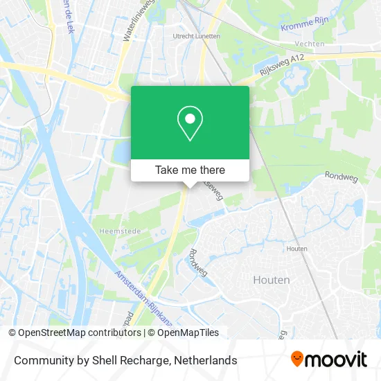 Community by Shell Recharge map