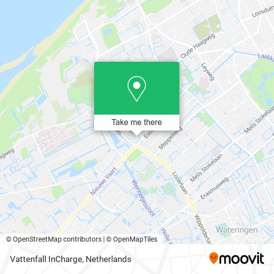Vattenfall InCharge map