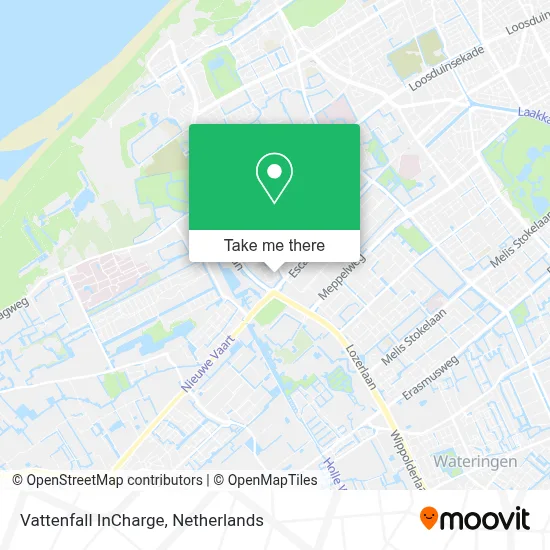 Vattenfall InCharge map