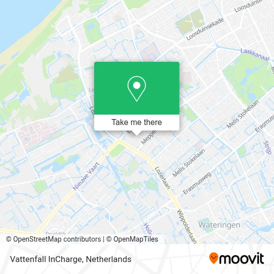 Vattenfall InCharge map