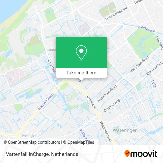 Vattenfall InCharge map