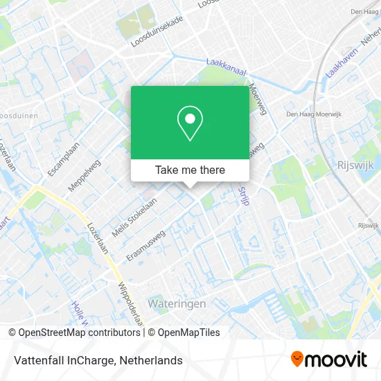 Vattenfall InCharge map