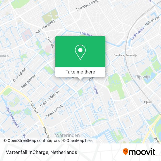Vattenfall InCharge map