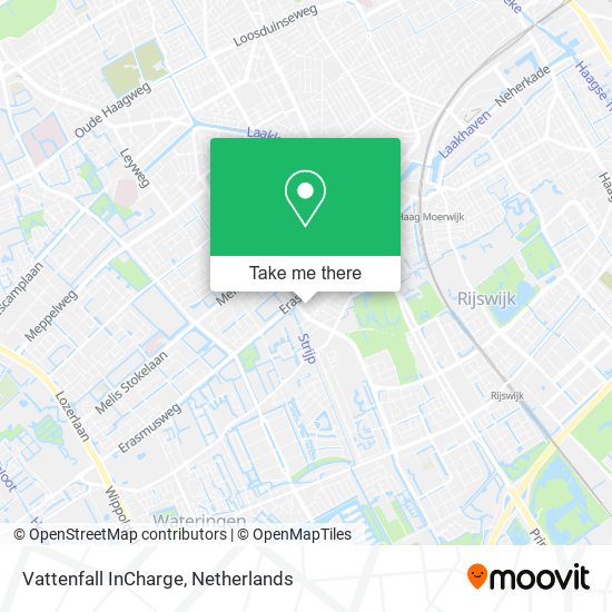 Vattenfall InCharge map