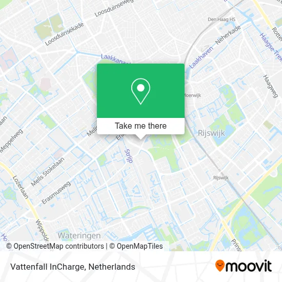 Vattenfall InCharge map