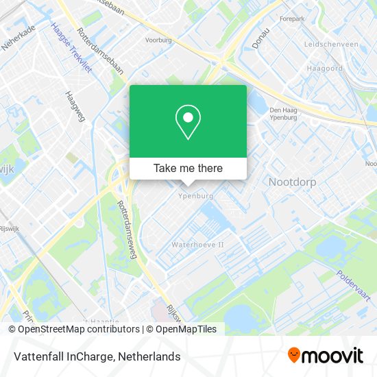 Vattenfall InCharge map