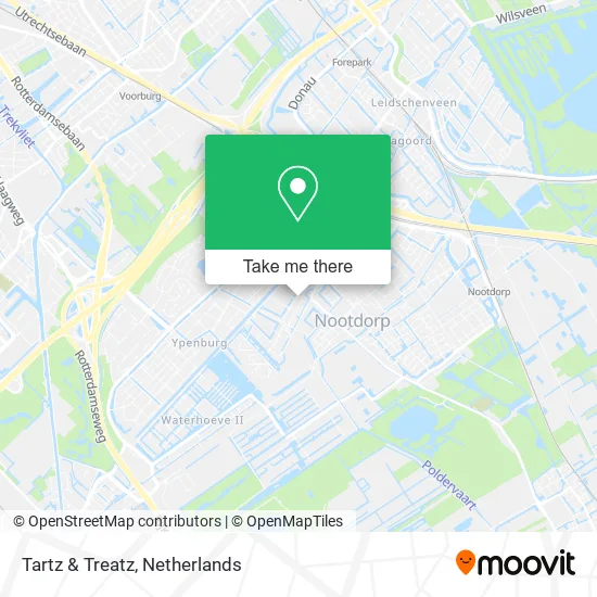 Tartz & Treatz map