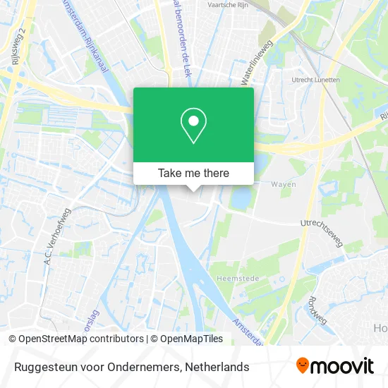 Ruggesteun voor Ondernemers map