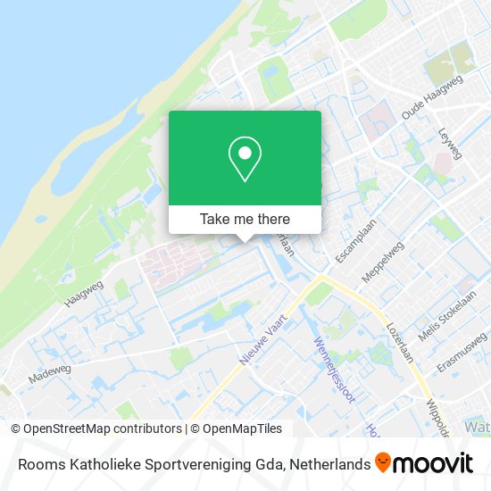 Rooms Katholieke Sportvereniging Gda map