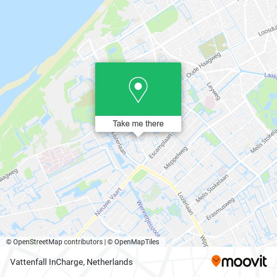 Vattenfall InCharge map