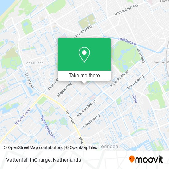Vattenfall InCharge map
