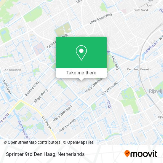 Sprinter 9to Den Haag map