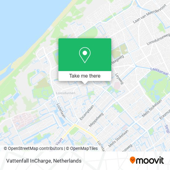 Vattenfall InCharge map