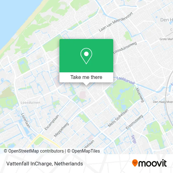 Vattenfall InCharge Karte