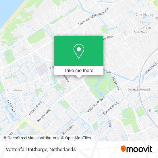 Vattenfall InCharge map