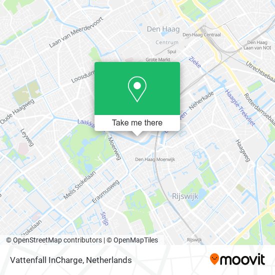 Vattenfall InCharge map