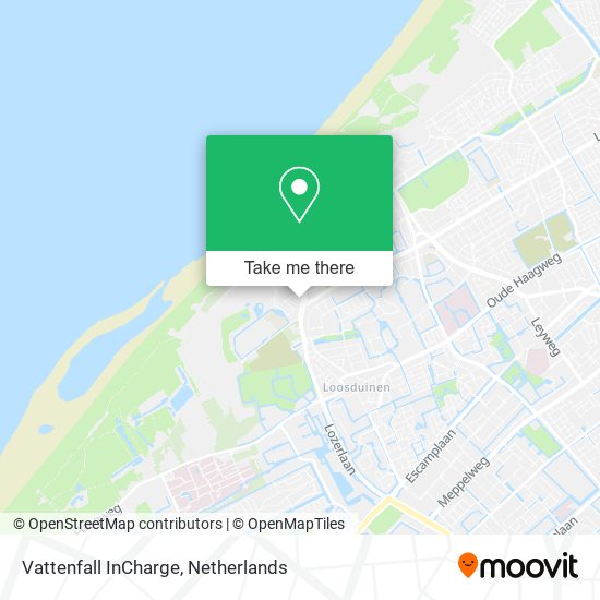 Vattenfall InCharge map