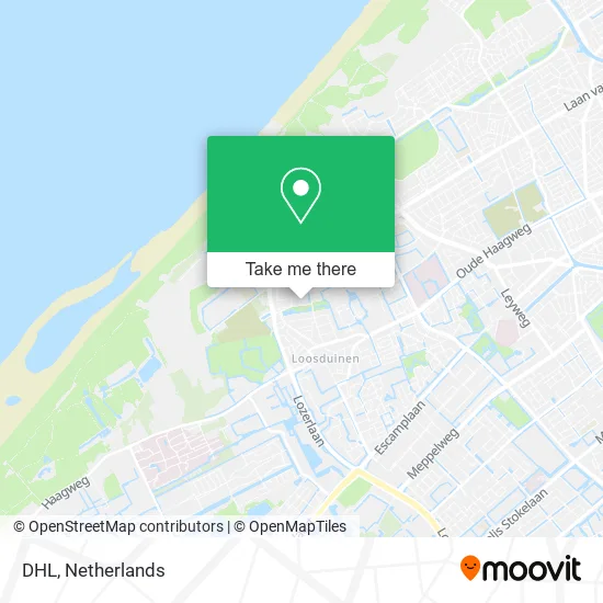 DHL map