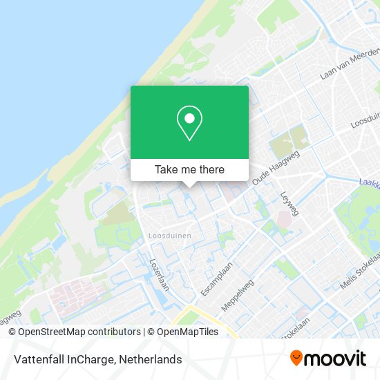 Vattenfall InCharge map