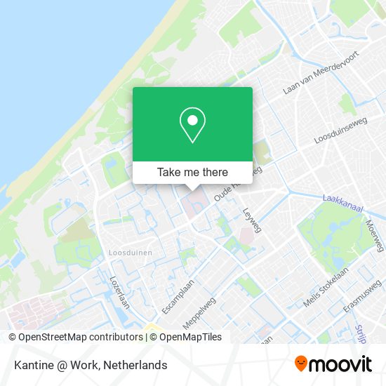 Kantine @ Work map