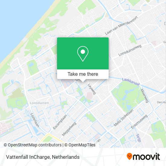 Vattenfall InCharge map