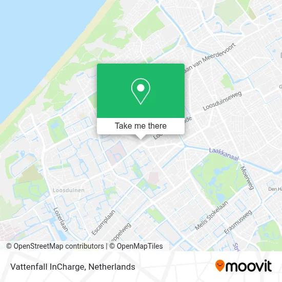 Vattenfall InCharge map