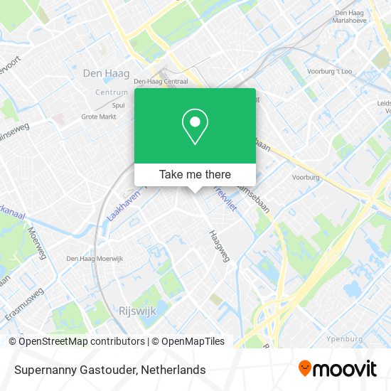 Supernanny Gastouder map