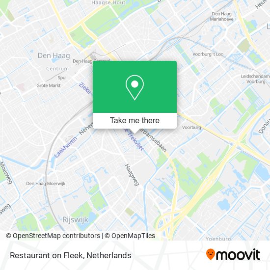 Restaurant on Fleek map