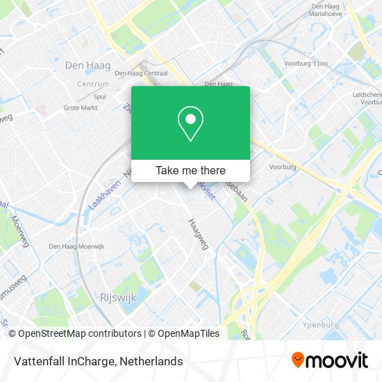 Vattenfall InCharge map