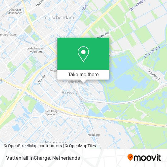 Vattenfall InCharge map