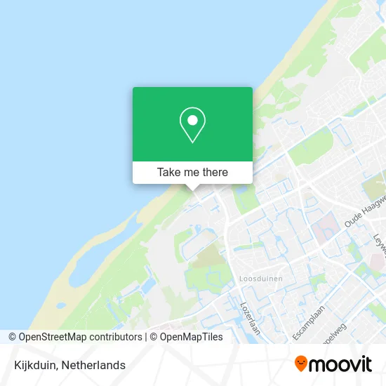 Kijkduin map