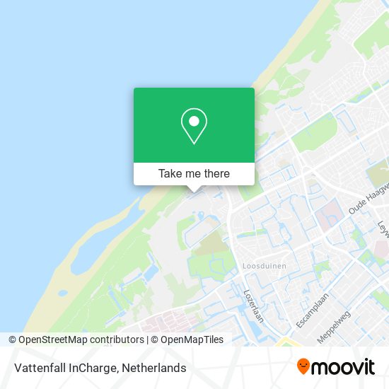 Vattenfall InCharge map