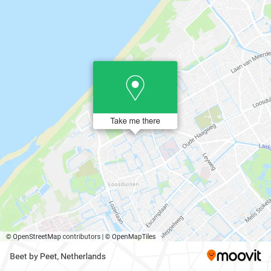 Beet by Peet map