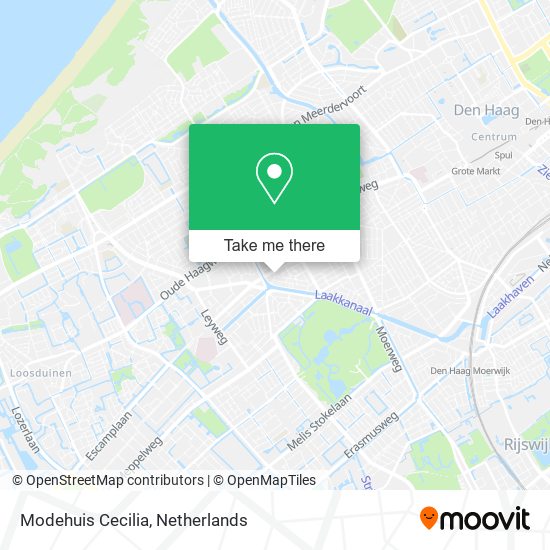 Modehuis Cecilia map