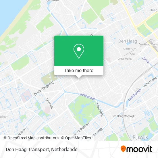 Den Haag Transport map