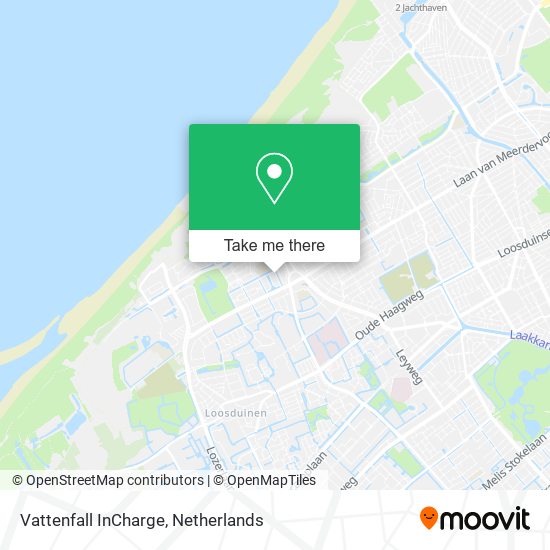 Vattenfall InCharge map