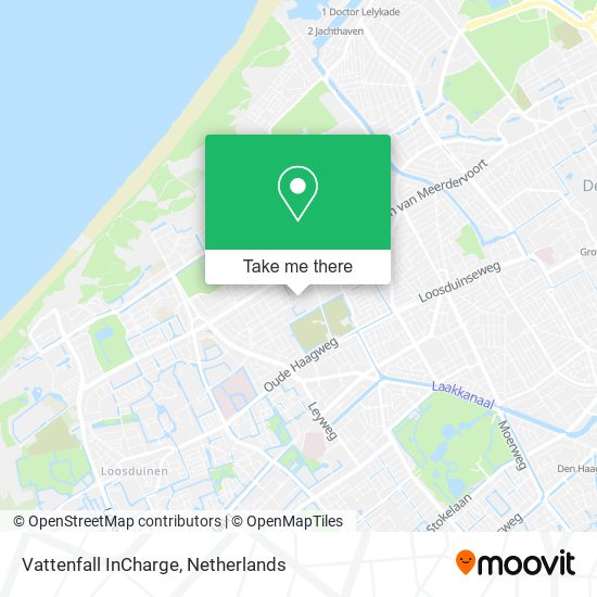 Vattenfall InCharge map
