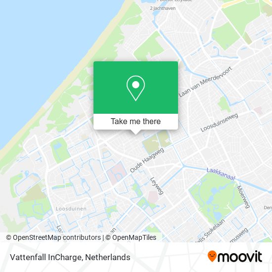 Vattenfall InCharge map