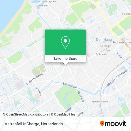 Vattenfall InCharge map