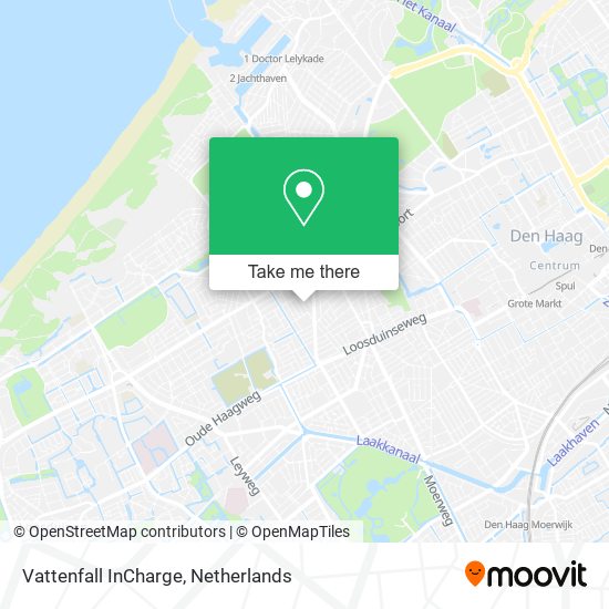 Vattenfall InCharge map