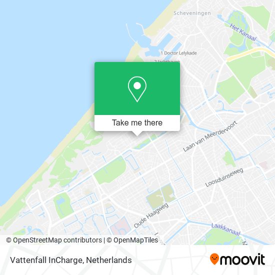 Vattenfall InCharge map