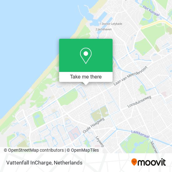 Vattenfall InCharge map