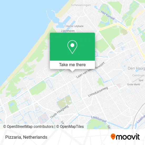 Pizzaria map