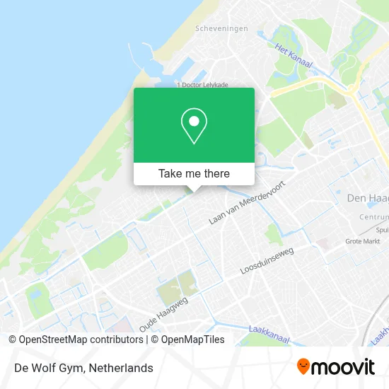 De Wolf Gym map