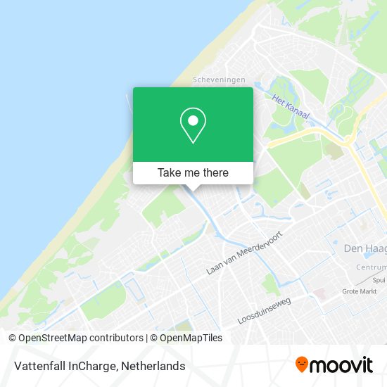 Vattenfall InCharge map