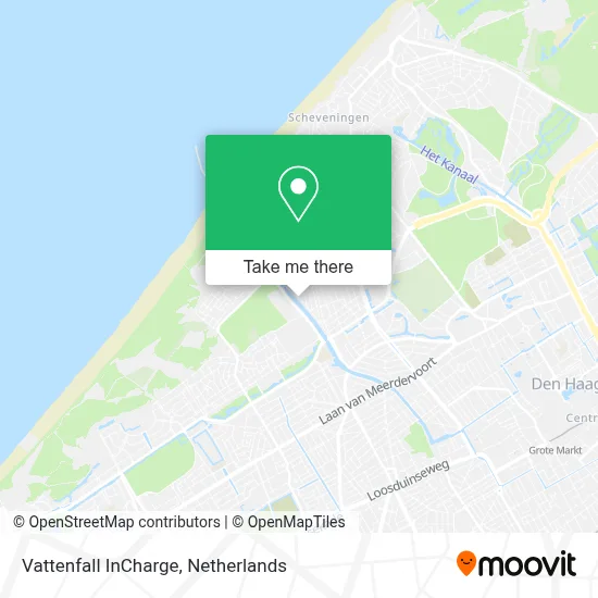 Vattenfall InCharge map