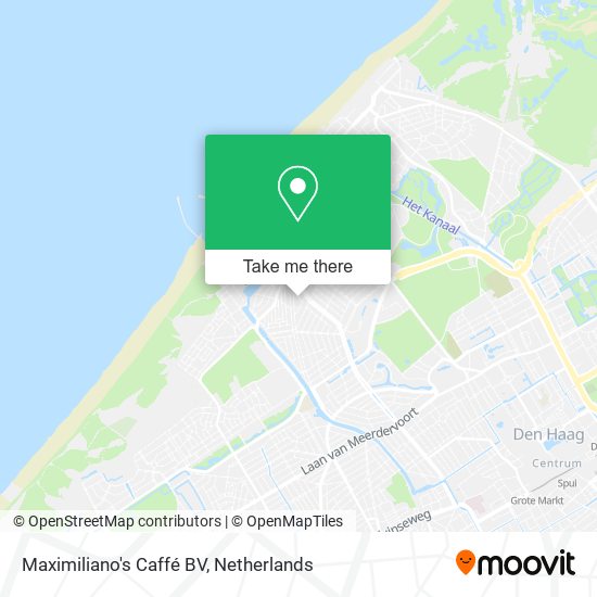 Maximiliano's Caffé BV map