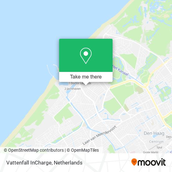 Vattenfall InCharge map