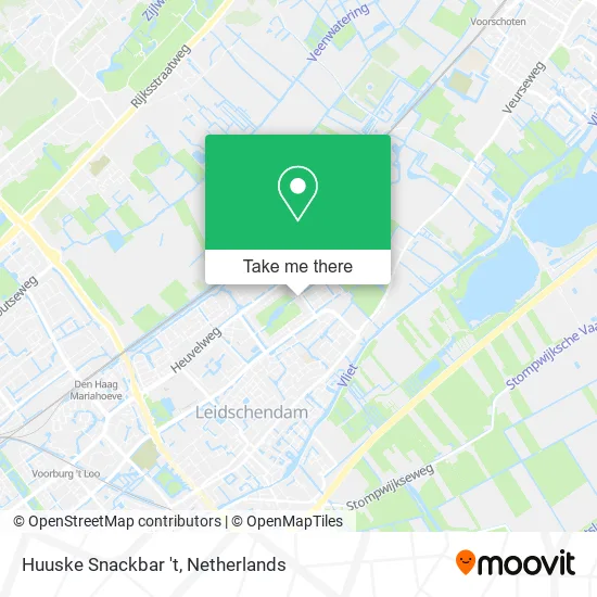 Huuske Snackbar 't map