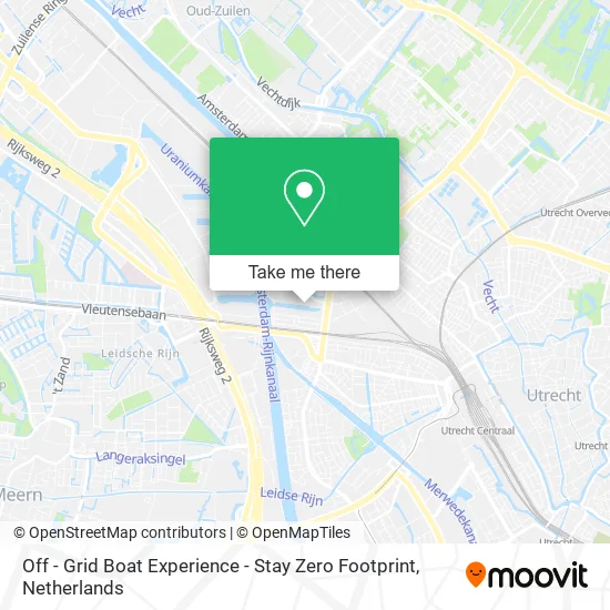 Off - Grid Boat Experience - Stay Zero Footprint map